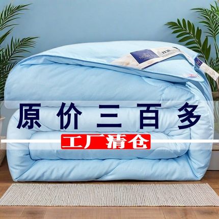 清仓空调棉被春秋被双人加厚保暖冬被单人学生宿舍被子冬季棉被芯