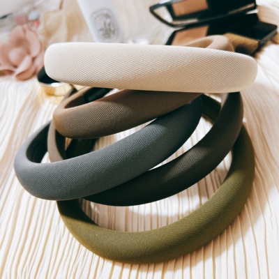 发箍布艺欧美高颅顶发卡