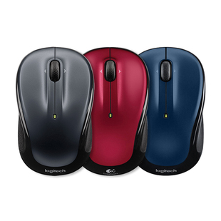 电脑便携 M235无线鼠标家用办公游戏笔记本台式 罗技M325S M280