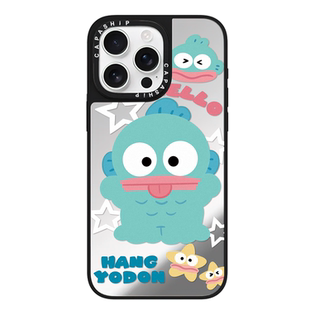 CE适用苹果17iPhone14plus15镜面13promax磁吸可爱丑鱼xr手机壳12软边防摔11新款xs高级感男女16pro保护套