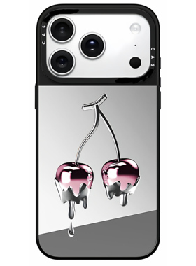 CA适用苹果17iPhone15镜面13promax16磁吸Magsafe蝴蝶结14手机壳12软边防摔11新款明星款高级感情侣保护套