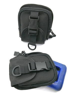 技术潜水背飞侧挂5磅一对配重袋 快卸扣口袋式1000D cordura耐磨