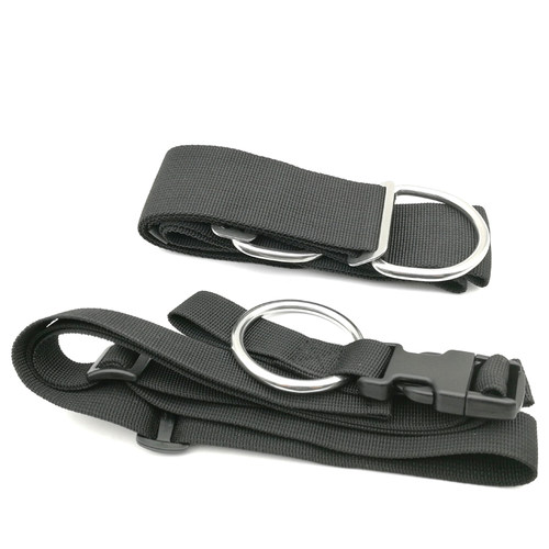 技术潜水bc侧挂背飞不锈钢d环