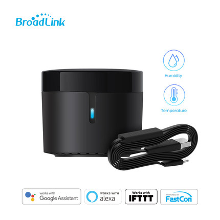 博联RM4 mini 智能红外遥控WiFi手机APP控制支持温湿度感应线联动