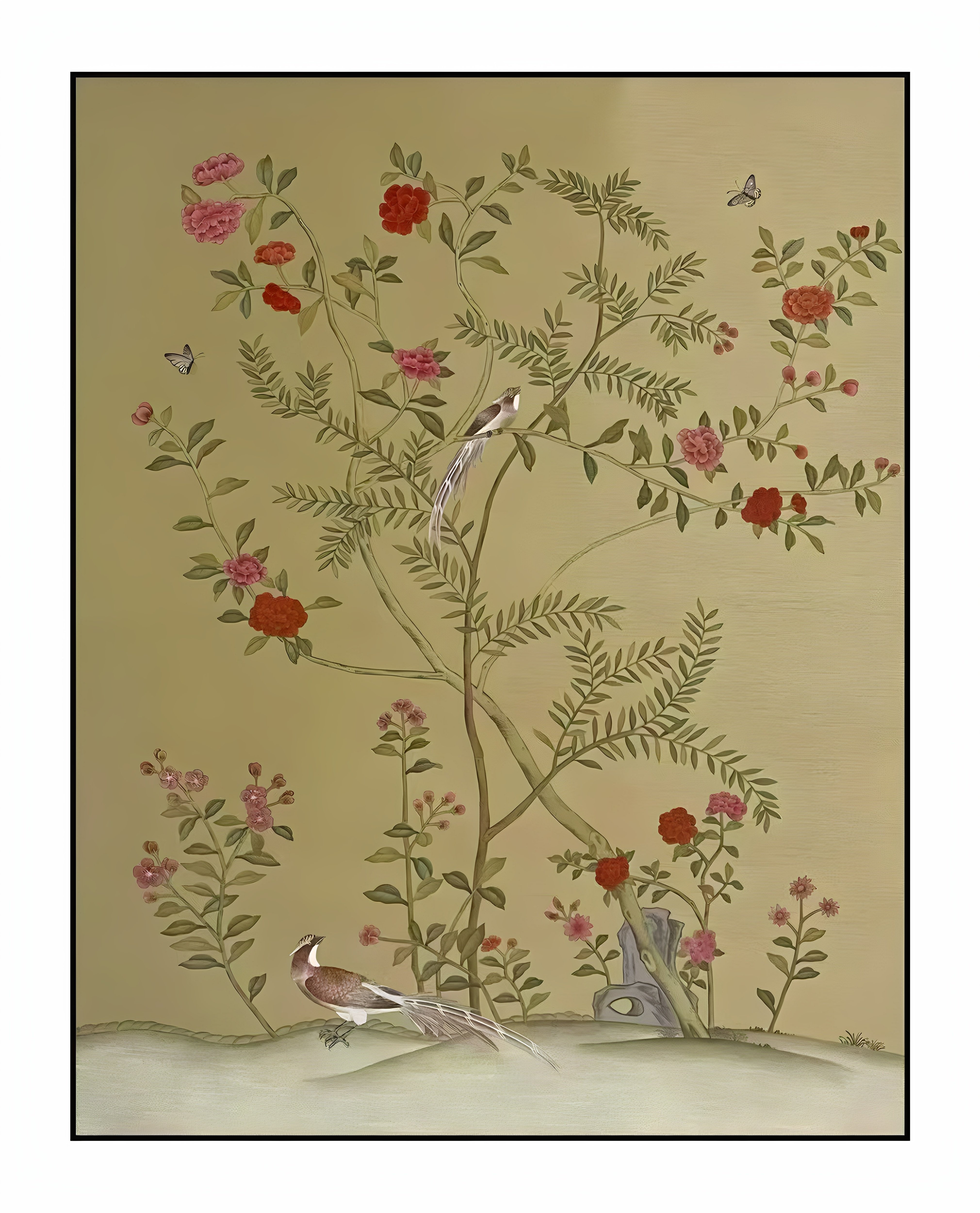 苏绣成品挂画客厅装饰画新中式餐厅卧室床头挂画