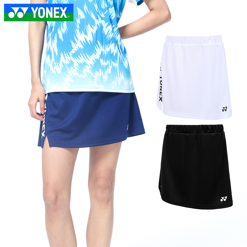 YONEX尤尼克斯运动短裙YY羽毛球服女款速干透气220102BCR-封面