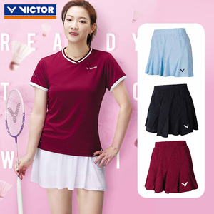 victor威克多胜利羽毛球服女款透气速干防走光运动休闲短裙K51301