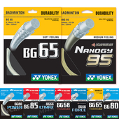 尤尼克斯YONEX羽毛拍线BG95网线耐打高弹力羽线耐久bg65