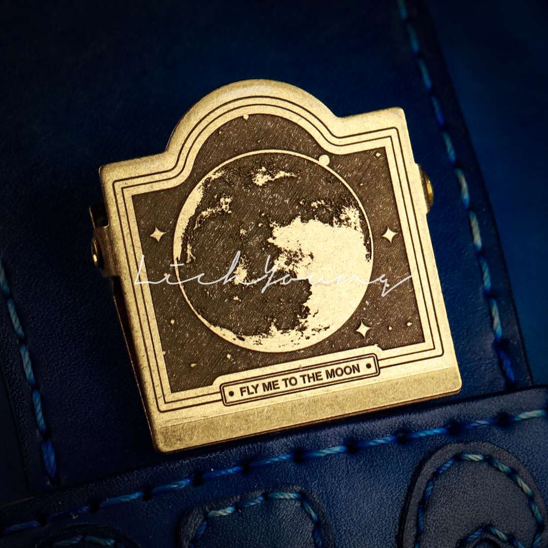《无尽美好的事物》插画周边 Fly me to the mon 票据夹/黄铜夹