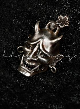 925银饰 | 手工制作 | 般若面具 | 吊坠