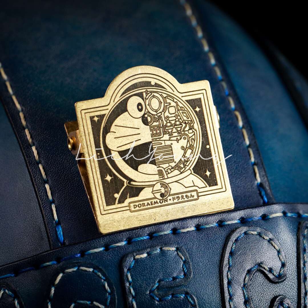 《影视经典》经典二创 Doraemon 哆啦A梦 蓝胖子 票据夹/黄铜夹