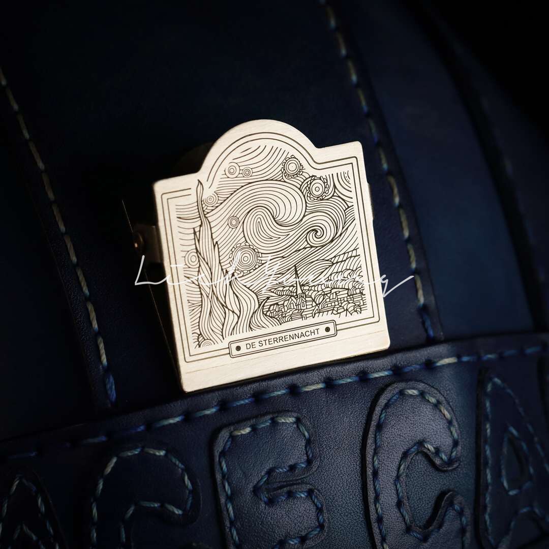 《影视经典》二创 梵高 星空 票据夹/黄铜夹