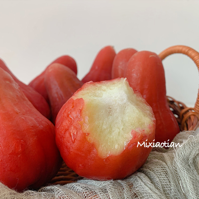 米小田 需冷藏 京东空运海南琼中黑金刚莲雾洋蒲桃脆甜多汁3斤,水产肉类/新鲜蔬果/熟食,莲雾,淘宝优惠券,粉丝福利购,淘宝优惠卷