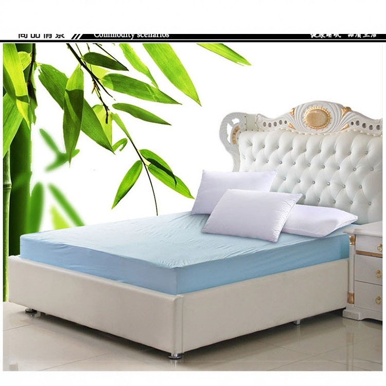 竹纤维针织婴儿防水透气防螨床单床罩床笠宝宝隔尿垫子 夏可定做