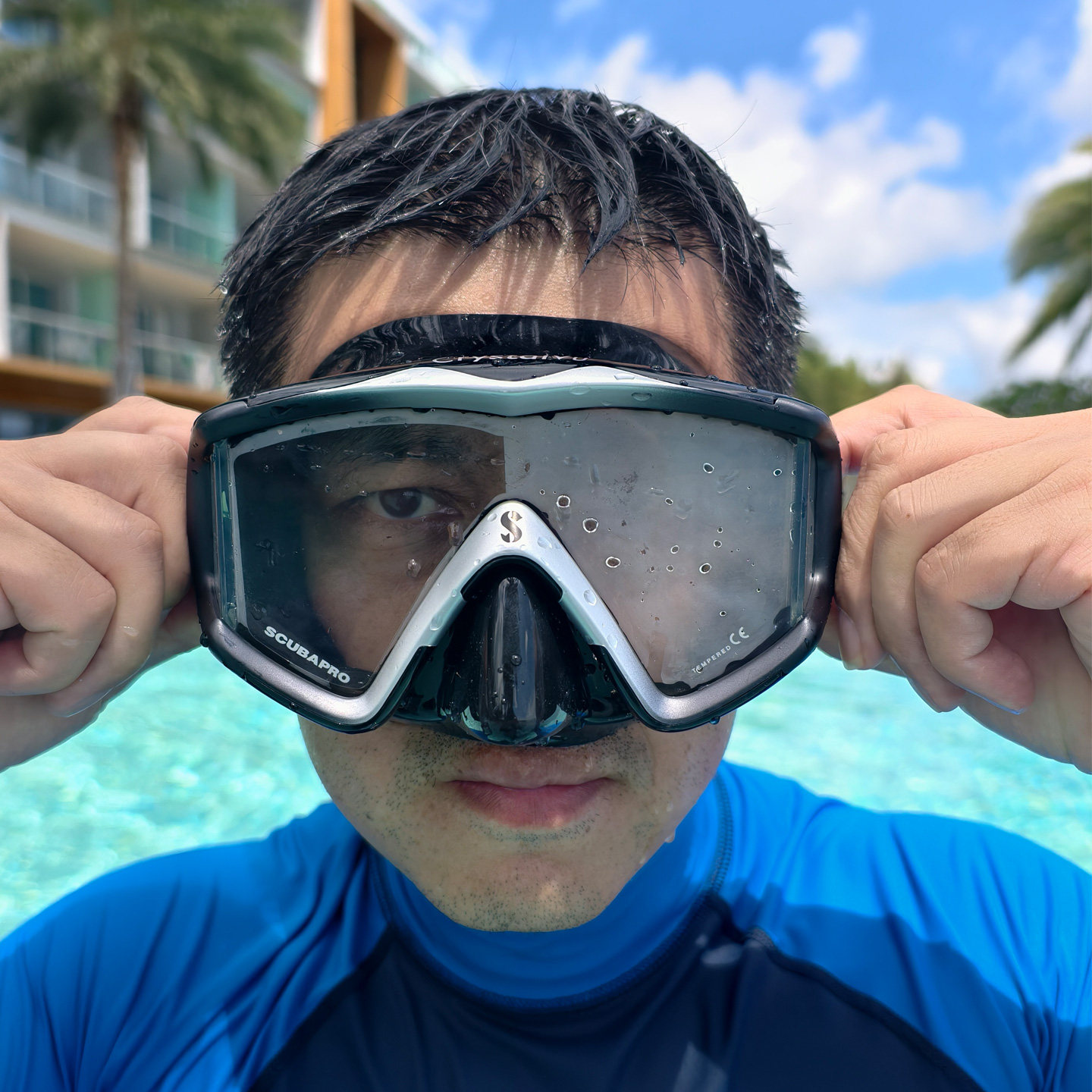 TinyMola面镜防雾贴潜水镜除雾膜泳镜浮潜面罩镜片贴膜阿波罗Gull