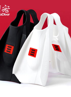 DMC EliteMax脚蹼游泳全能款硅胶专业训练短蛙鞋装备速比涛Speedo