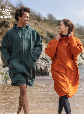 Fourth Element Tidal Robe拉链款潜水斗篷冲浪披风浴袍第四元素