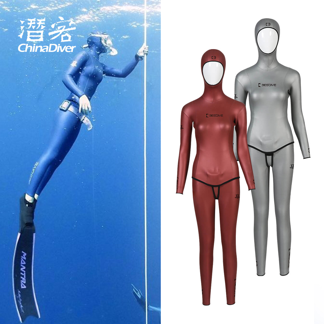 BestDive分体潜水服自由潜湿衣