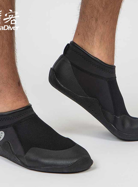 Fourth Element 潜水靴低帮薄底短筒深潜鞋防滑高端第四元素3mm