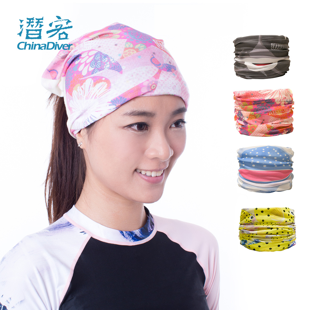 Oceanarium头巾户外围脖冲浪束发