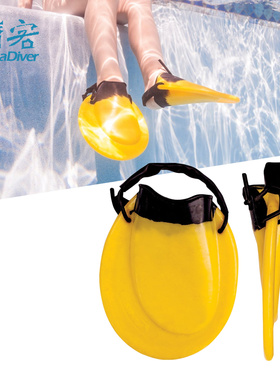 Finis脚蹼蛙泳游泳训练专用仰泳短圆可调节蛙鞋儿童PDF导航菲尼斯