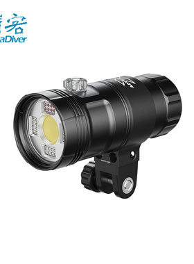 X-ADVENTURER M7000-WRGBU 潜水摄影灯带闪光混光高显轻量探险家