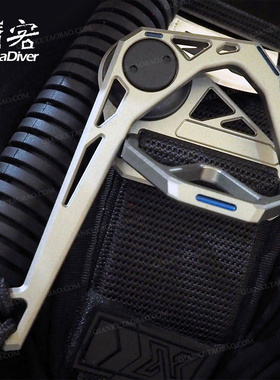 ISLET PTEPRO 潜水流钩硬航空铝材磁性快卸盲挂搭扣快速高端轻巧