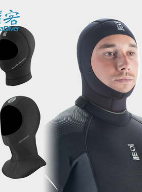 Fourth Element 潜水头套男女通用保暖舒适深潜帽子第四元素3-5mm