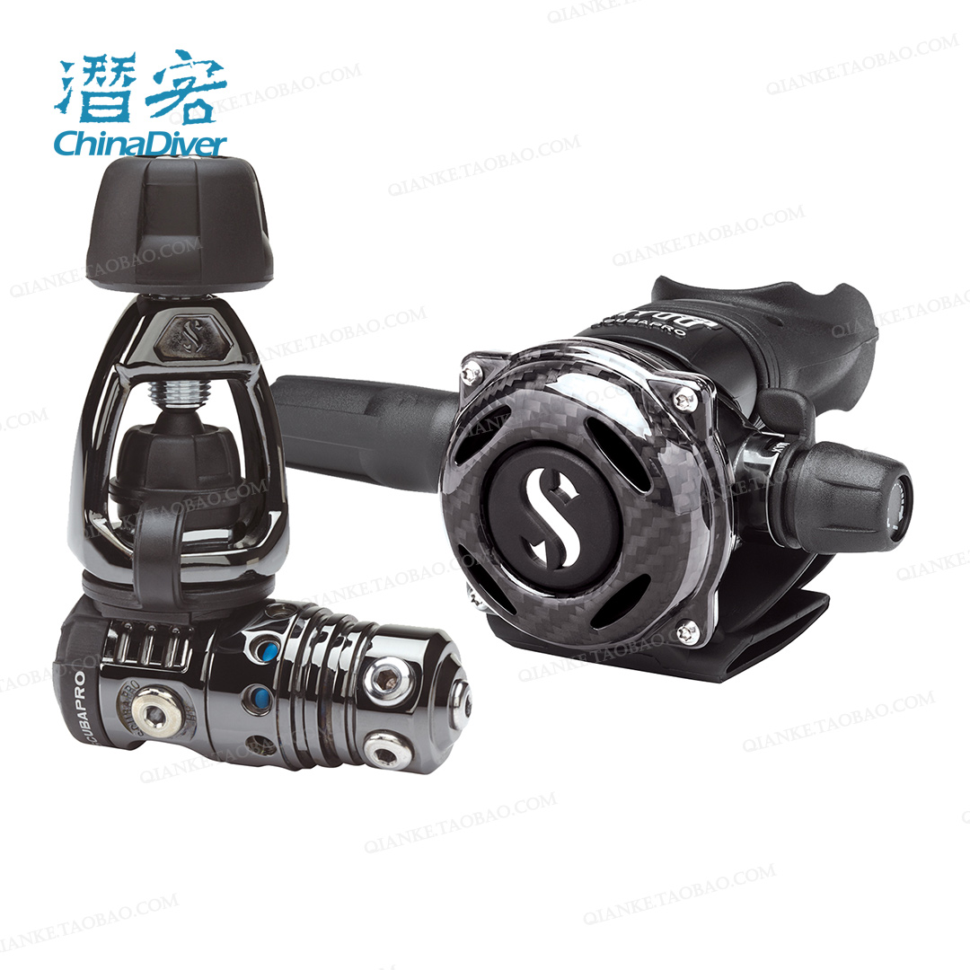 Scubapro A700 BT Carbon MK25 碳纤维潜水呼吸器调节器黑色旗舰 户外/登山/野营/旅行用品 呼吸调节器 原图主图