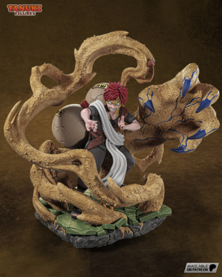 《火影忍者》我爱罗(含支撑) Tanuki版 已分件 3D模型Stl文件