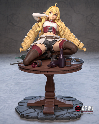 《无职转生》艾莉娜丽洁(双体) Azerama版 已分件 3D模型Stl文件