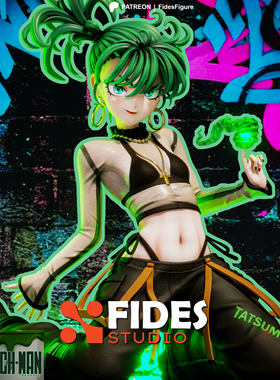 《一拳超人》龙卷 Fides版 已分件 3D模型Stl文件