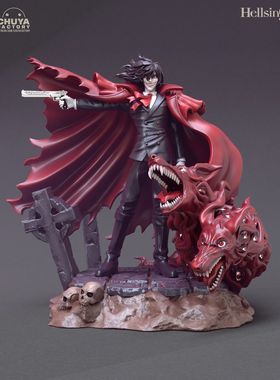 《皇家国教骑士团》阿卡多 CHUYA版本 已分件 3D模型Stl文件