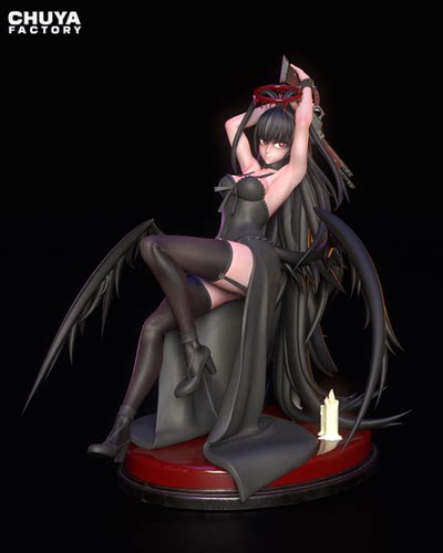 蔚蓝档案 剑先鹤城(含支撑) Chuya版 ‌已分件 3D模型Stl文件