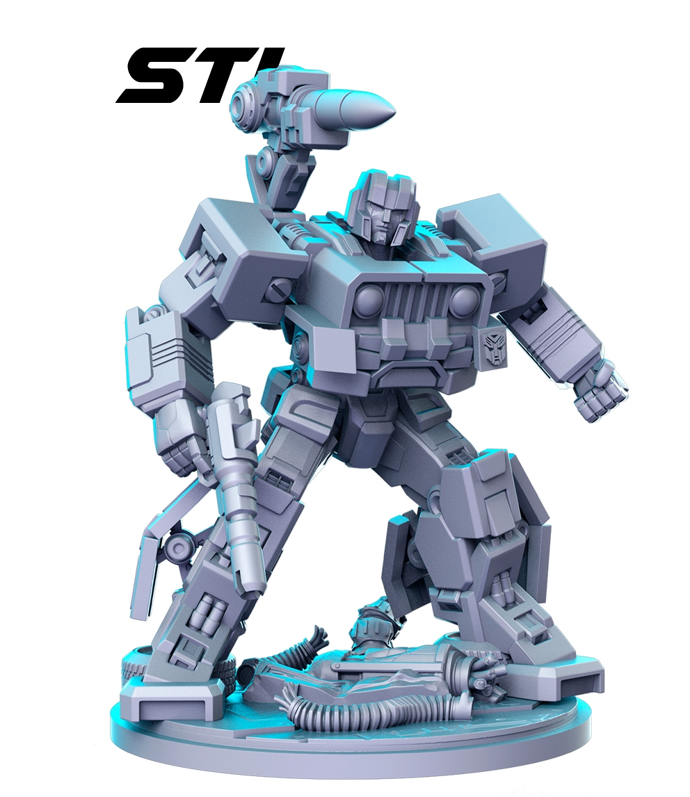 《变形金刚》探长 3D模型Stl文件