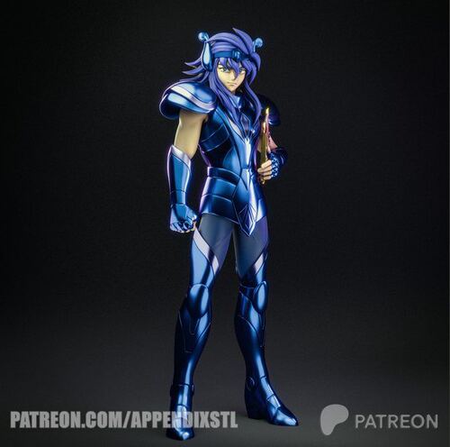 圣斗士星矢 奥路菲 Appendix版 已分件 3D模型Stl文件