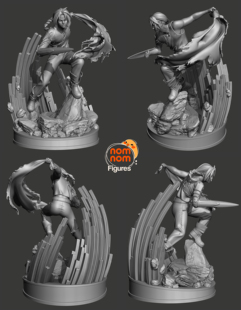 钢之炼金术师 爱德华·艾尔利克 3D打印模型stl数据文件