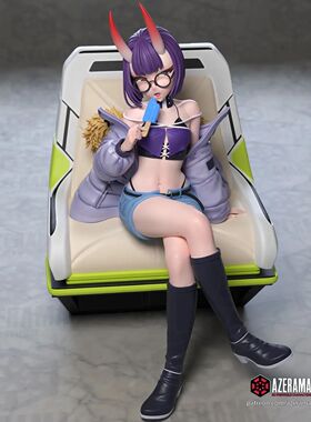 游戏《FateGrand Order》酒呑童子(双体版) 已分件 3D模型stl文件