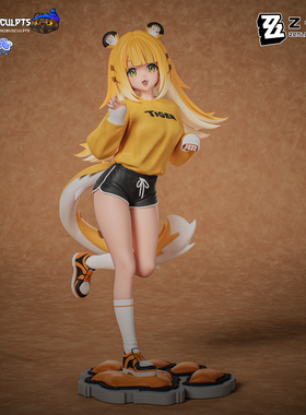 《绝区零》橘福福(含支撑) Shinobu版 已分件 3D模型Stl文件