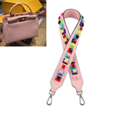 宽肩带配件铆钉包包肩带替换带百搭加宽包带单肩包带子背包带