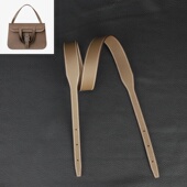 老皮匠halzan肩带改造阿拉赞宽肩带哈喇子单肩斜挎进口牛皮金棕色