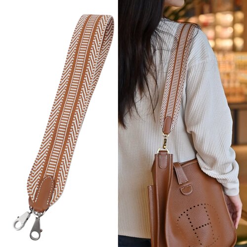 老皮匠金棕色凯莉宽肩带kelly包带斜挎单肩伊芙琳腋下改造替换