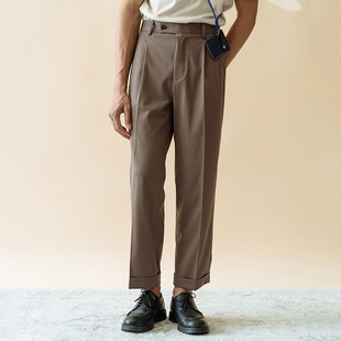 薄款 Smart 工作直筒九分西裤 可机洗 Chic 垂坠高级感通勤 RESEED