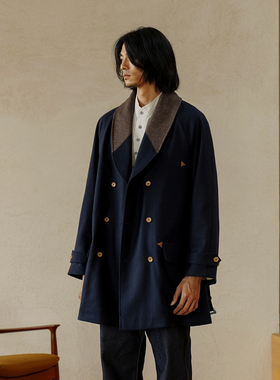 RESEED x SYNDRO HOUSE合作款JEEP COAT吉普车羊毛大衣Smart Chic