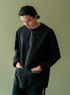 RESEED 拉链半开襟套头工作衬衫 WORK PULLOVER | Smart Chic