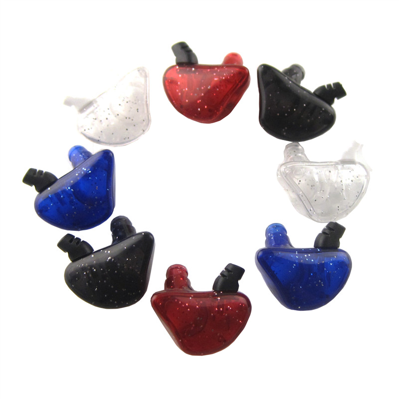 定制UE款9.2 10mm银粉绕耳式运动入耳式耳机外壳动圈动铁耳壳配件