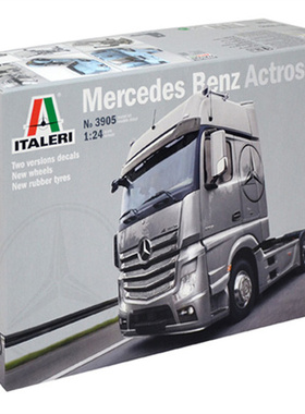 津卫模谷 意大利ITALERI 3905 1/24奔驰ACTROS MP4 GIGASPACE拖头