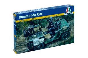 津卫模谷 意大利 ITALERI 0320 1/35美威利斯武装吉普车 拼装模型