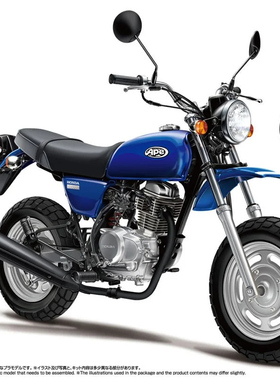 津卫模谷 青岛社 06883 1/12 本田 HC07 APE 100 拼装摩托车模型
