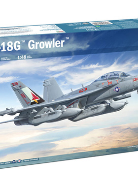 津卫模谷 意大利/Italeri 2824 1/48 EA-18G Growler咆哮者战斗机